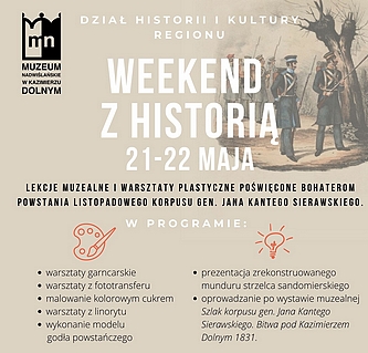 Dział Historii i Kultury Regionu zaprasza na Weekend z Historią!