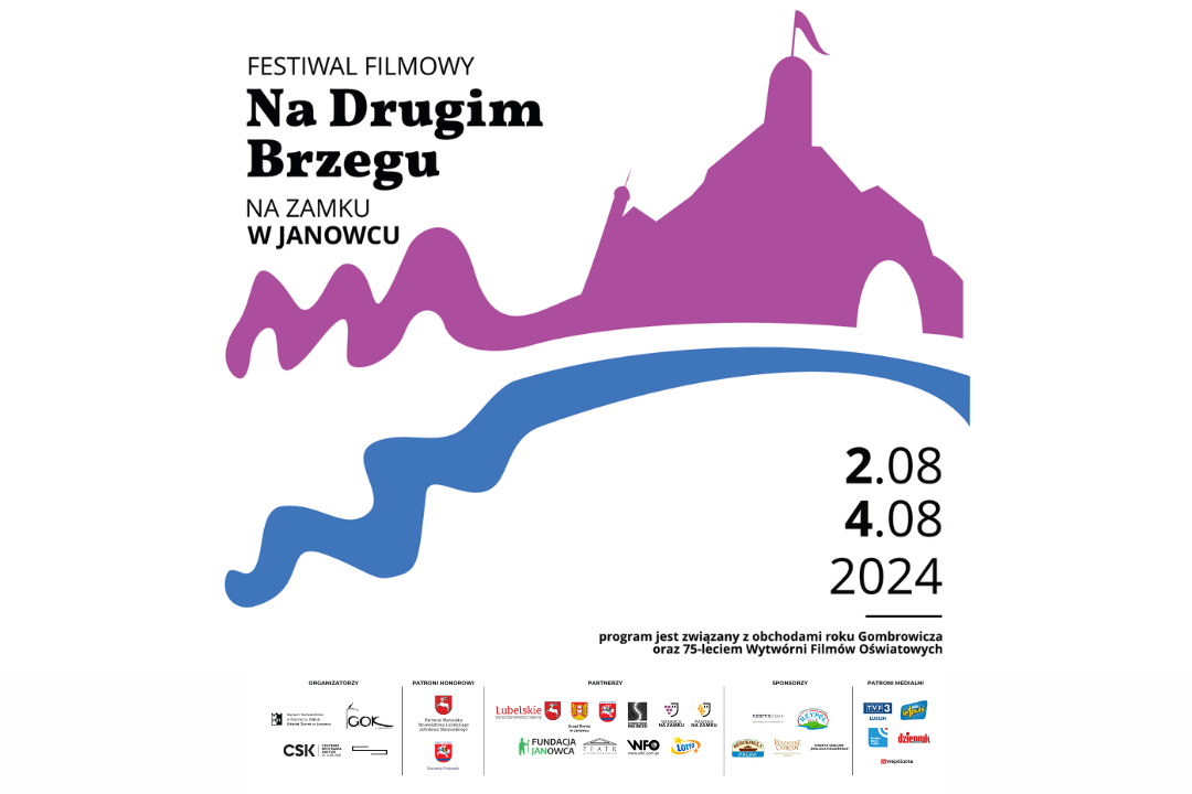 Festiwal Filmowy “Na drugim Brzegu” na Zamku w Janowcu | 2 i 4 sierpnia 2024 r.