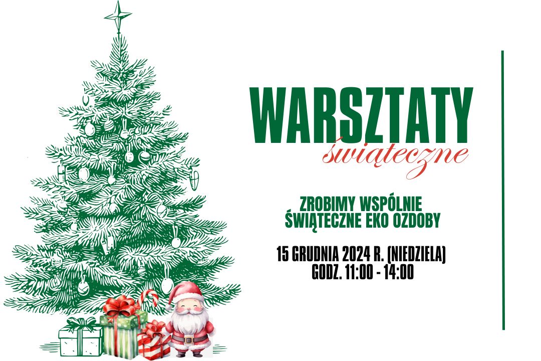 Warsztaty świąteczne w Muzeum Przyrodniczym – zapraszamy | 15 grudnia (niedziela)