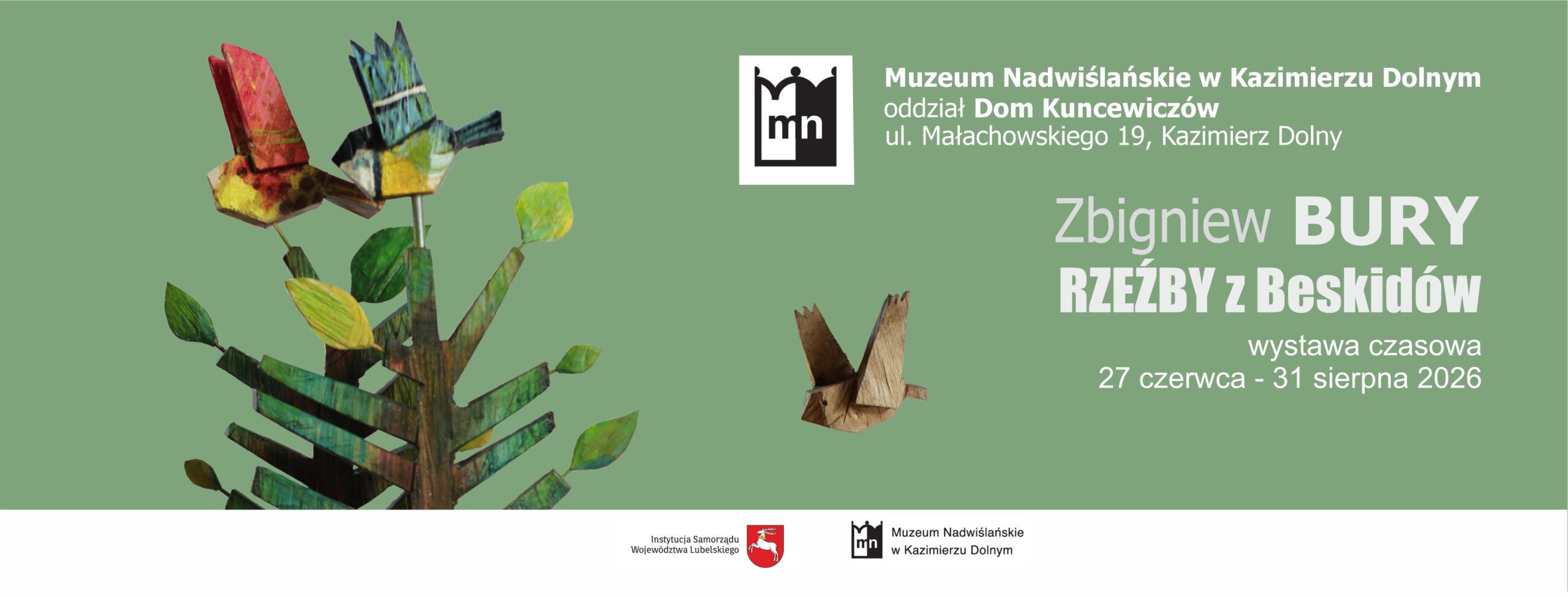 Wernisaż wystawy Zbigniewa Burego w Oddziale Dom Kuncewiczów | 27.06.2026 r.